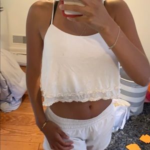 festival flower crop top